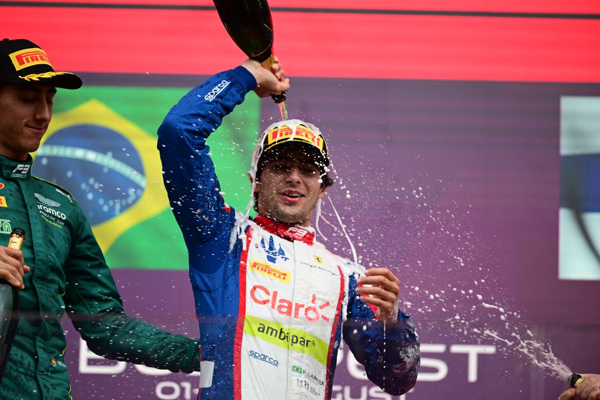 Rafael Câmara claimed the 2025 F3 title at the Hungarian GP