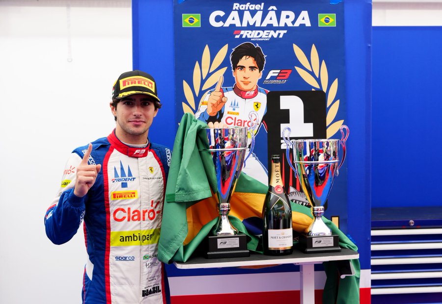 Rafael Câmara of Trident and Brazil crowned 2025 F3 Champion after Feature Race win at the Hungarian GP