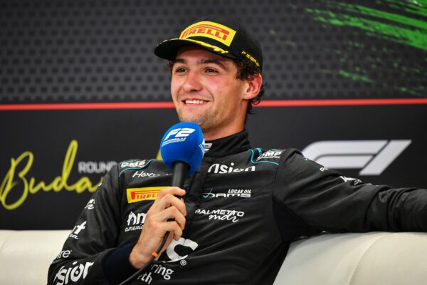 F2 Hungarian GP Feature Race P3 finisher, Jak Crawford