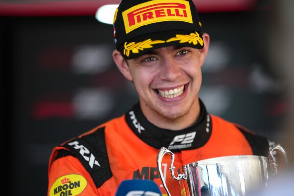 Richard Verschoor reflects his journey to F2 and the lessons from his time in F3 Richard Verschoor after winning the 2025 F2 Jeddah Feature Race