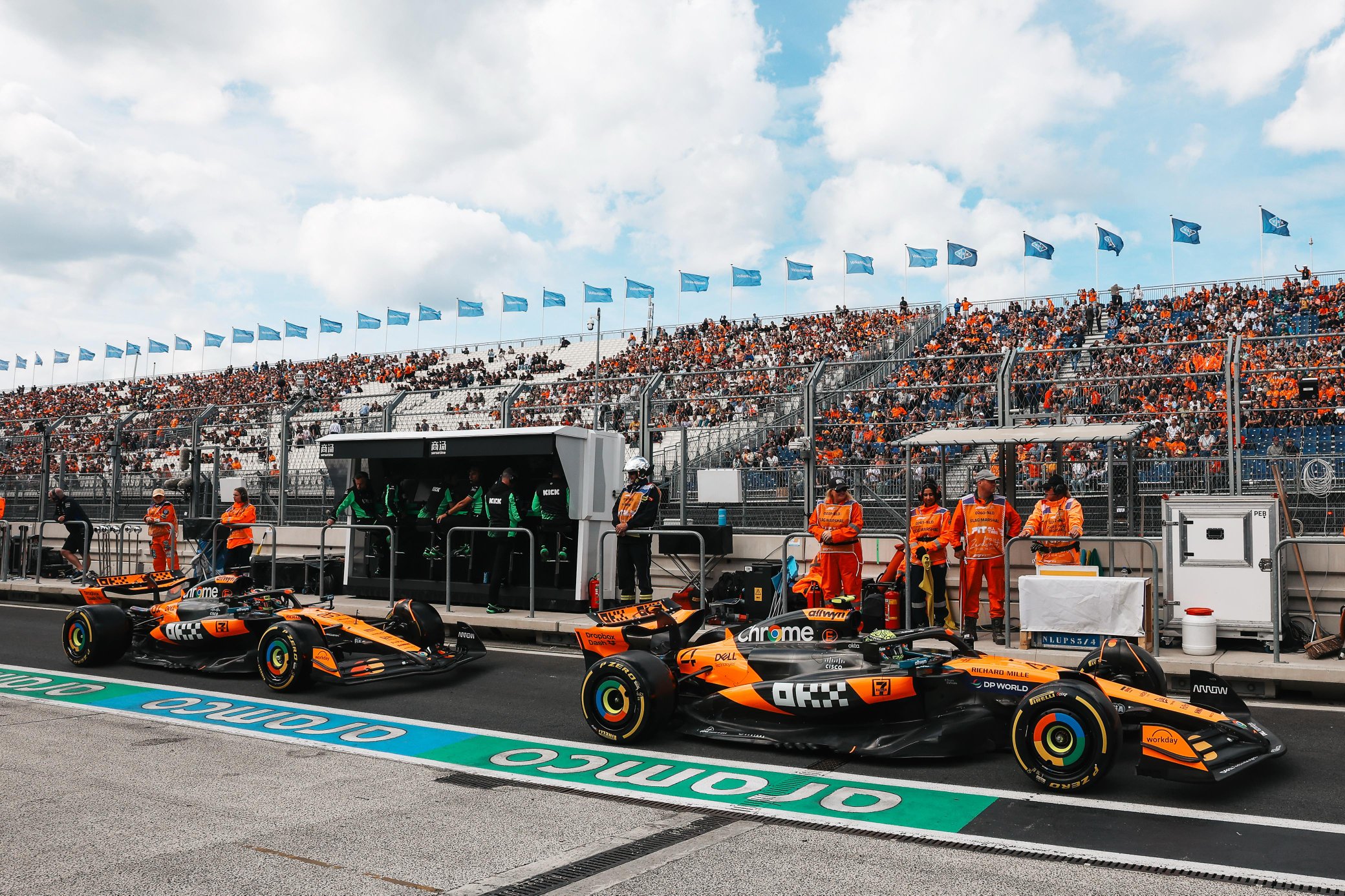 McLaren 1-2 in Zandvoort F1 Dutch GP FP1
