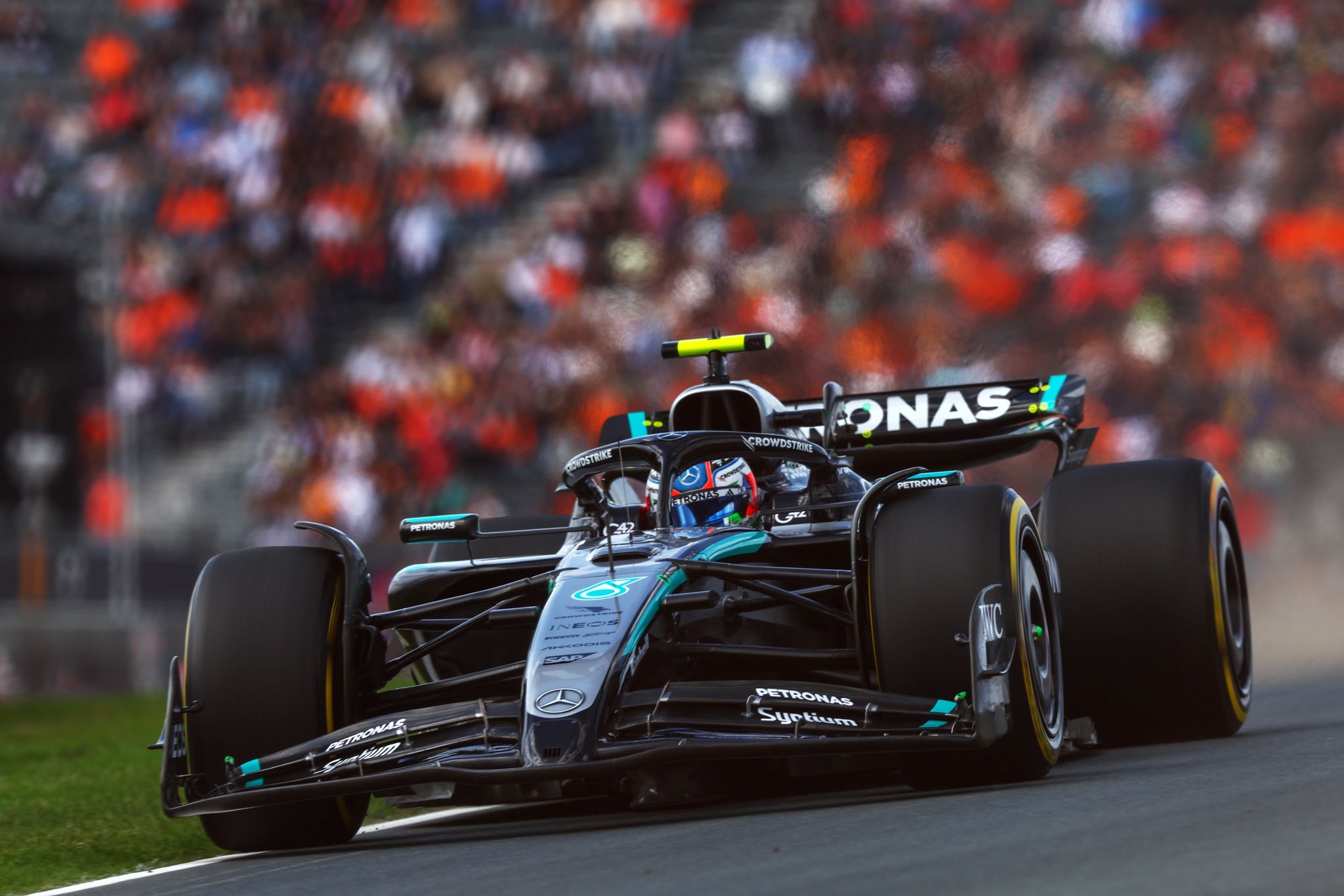 Kimi Antonelli in FP3 during the Dutch GP