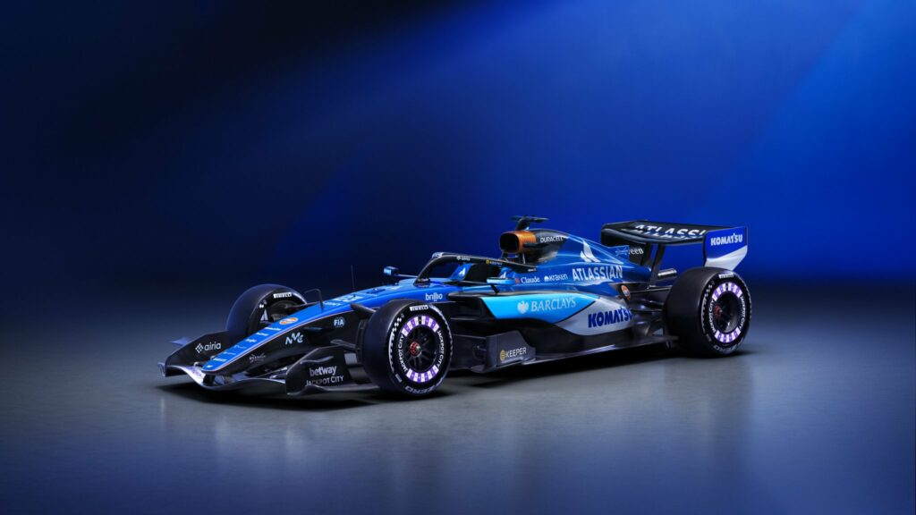 Williams F1 joins the list of Formula 1 teams to unveil their livery ahead of Bahrain testing and the 2026 season. The car is the FW48.