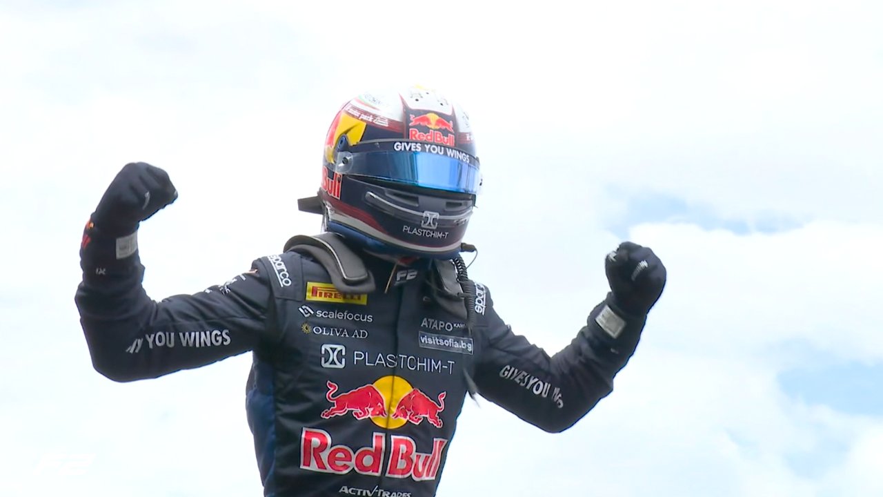 Nikola Tsolov wins chaotic 2026 F2 Australian GP Feature Race ahead of Câmara and van Hoepen after multiple incidents and penalties.