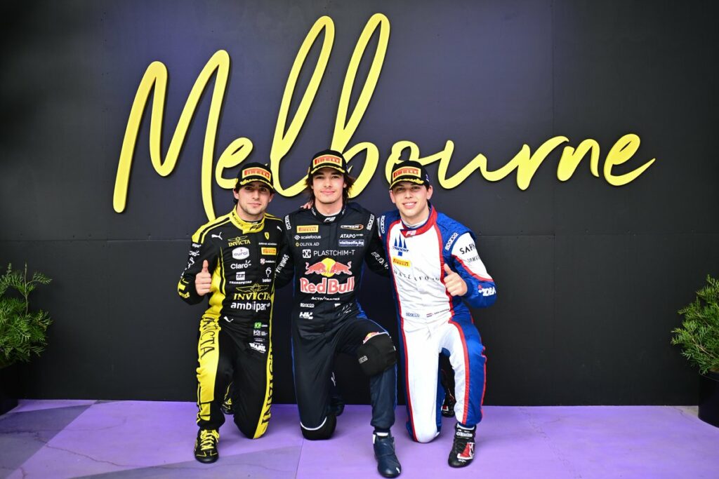 Van Hoepen delivered one of the drives of the day at the 2026 F2 Feature Race at the Australian GP, charging from 11th to claim tP3.