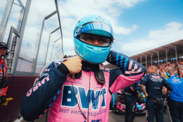 Alpine F1 driver Pierre Gasly at the 2026 F1 Australian GP