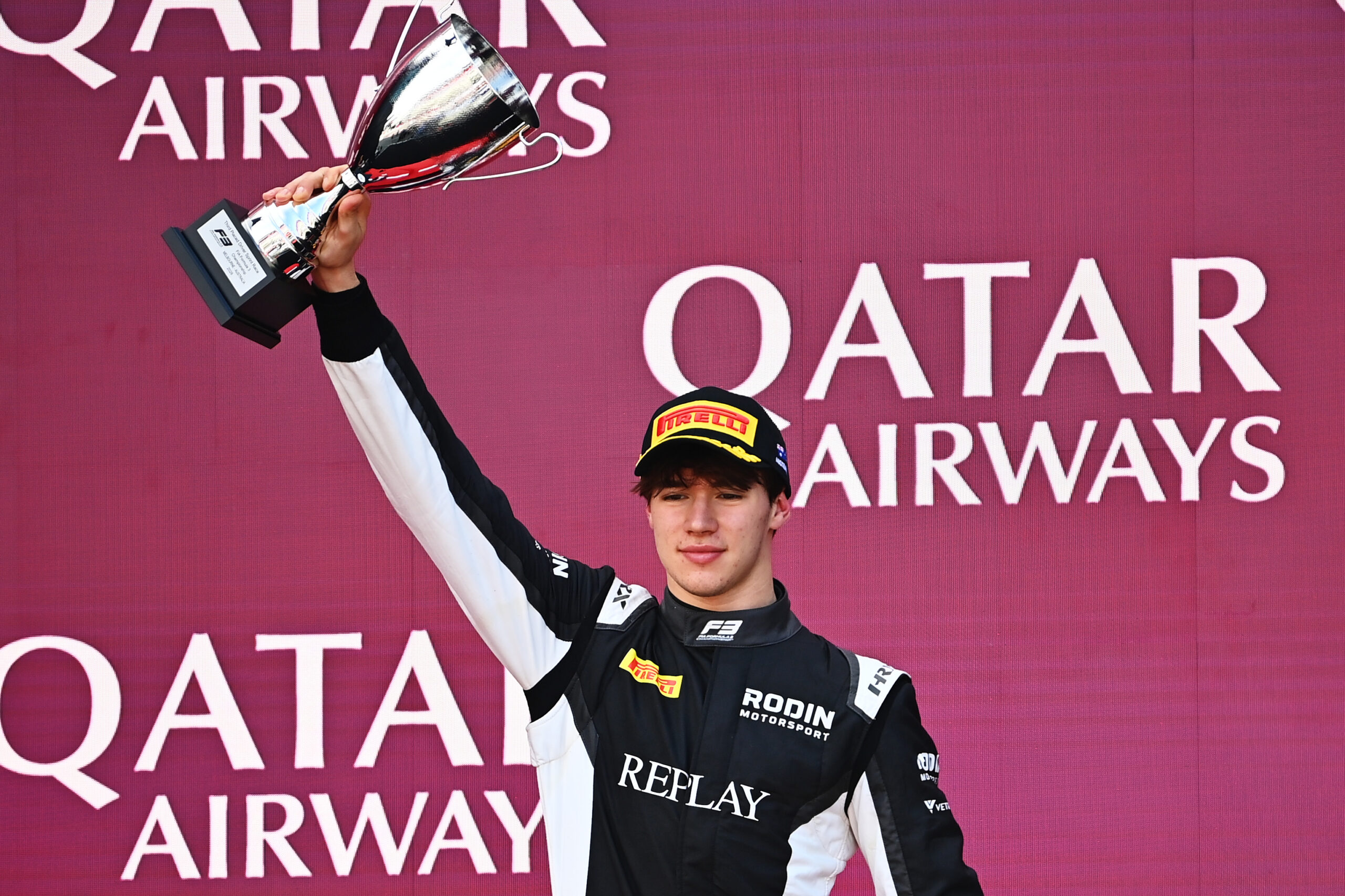 Brando Badoer reflects on his podium in the shortened 2026 F3 Australian GP Sprint Race, discussing his start, red flag reaction and season goals.