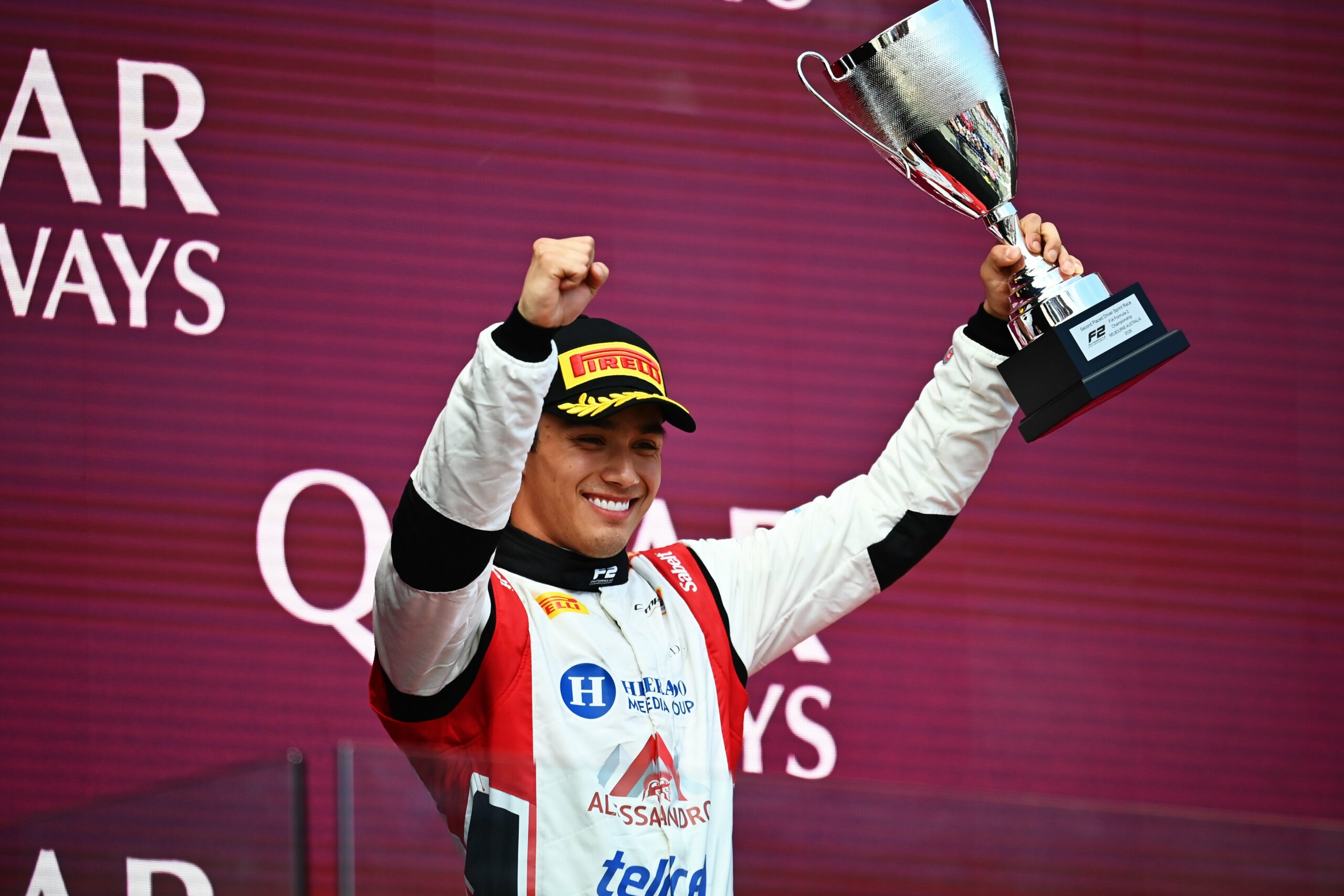 León announced himself to F2 in style, charging from 7th on the grid to claim P2 in a thrilling Sprint Race at the 2026 Australian GP.