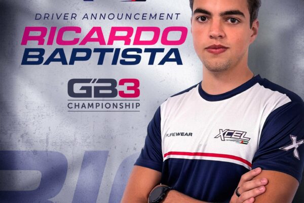 Ricardo Baptista joins Xcel Motorsport for the 2026 GB3 Championship as the rising Brazilian driver continues his rapid single-seater climb.