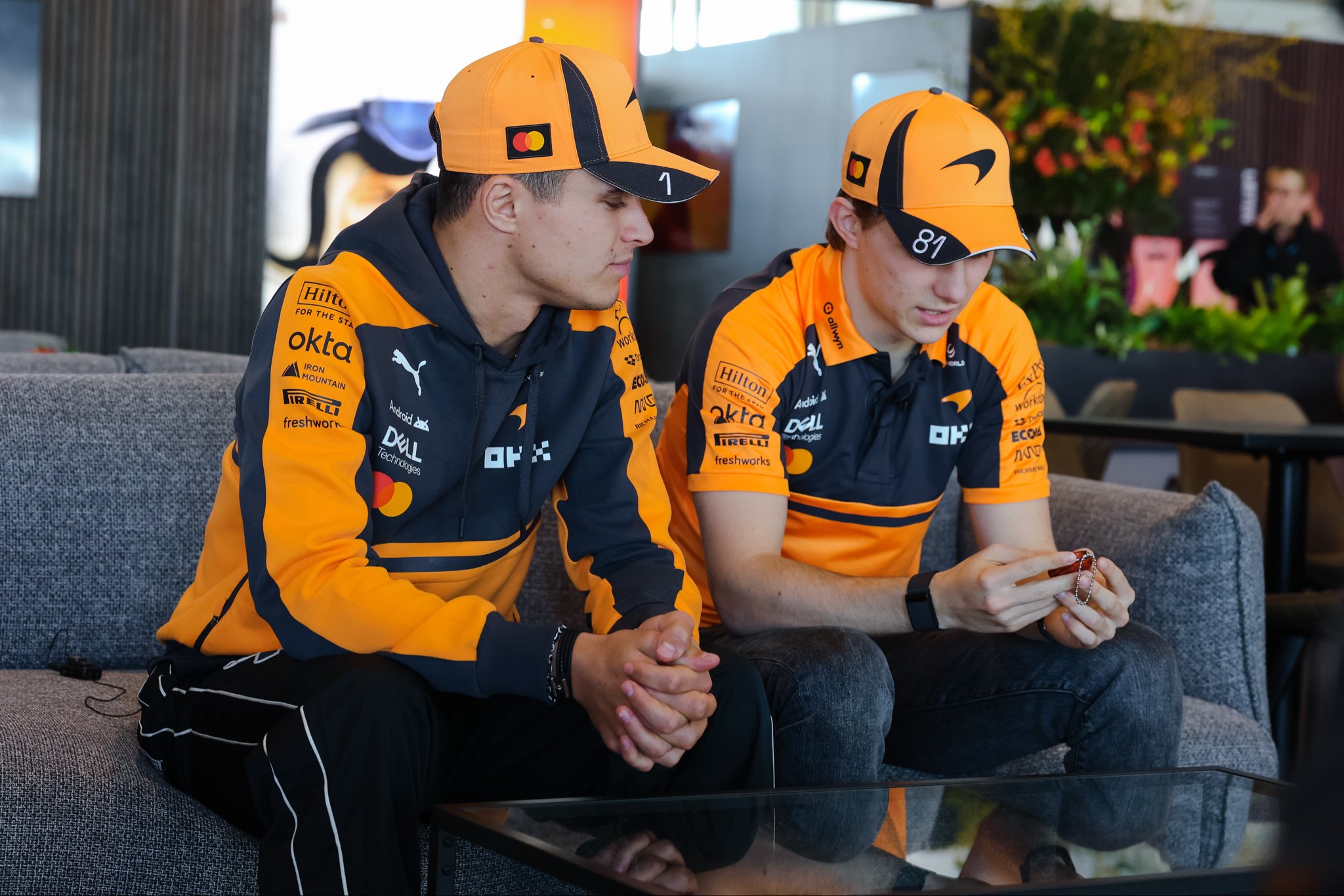 Lando Norris and Oscar Piastri reflect on the double DNS McLaren suffered in China, ahead of the 2026 F1 Japanese GP
