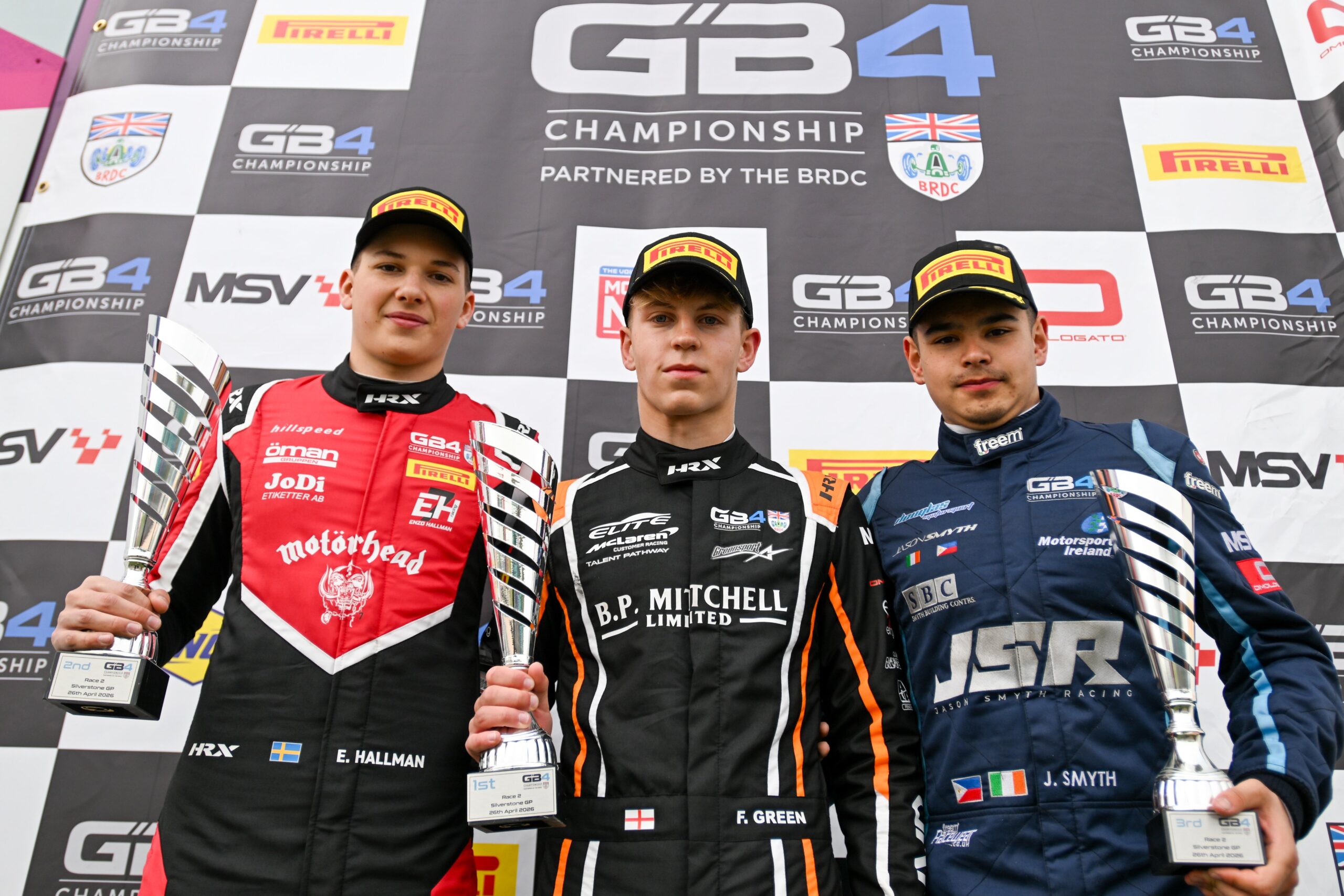 Fred Green leads 2026 GB4 standings after Silverstone, as Elite Motorsport dominates and tight margins shape early title fight.