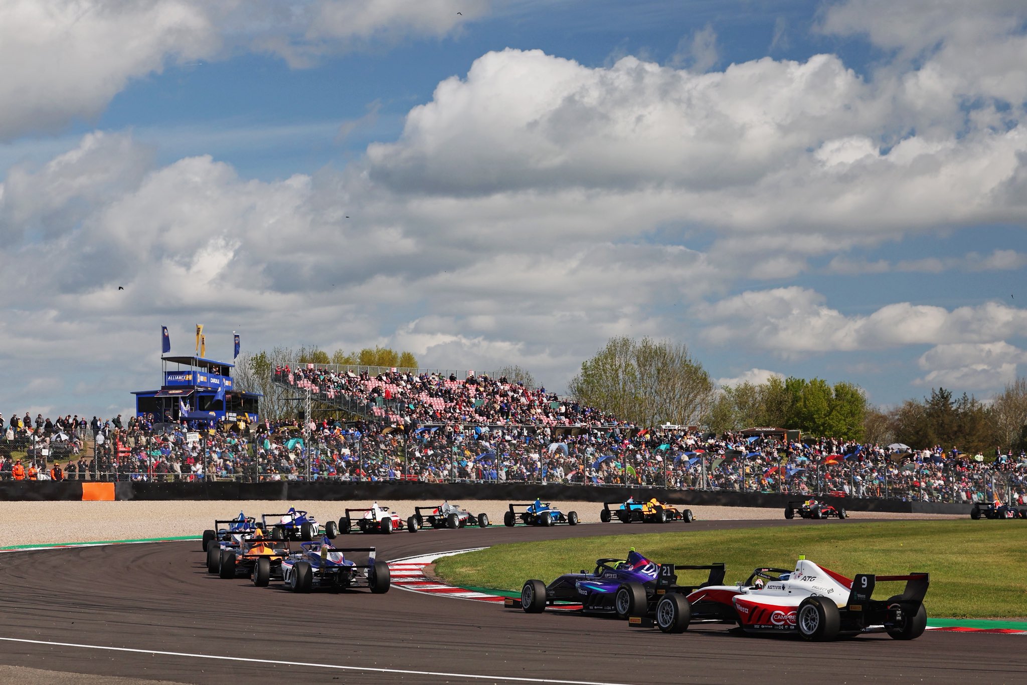 Van Langendonck leads 2026 British F4 after Donington opener with wins for Smith, Jeff-Hall and Lennon in a chaotic triple-header.