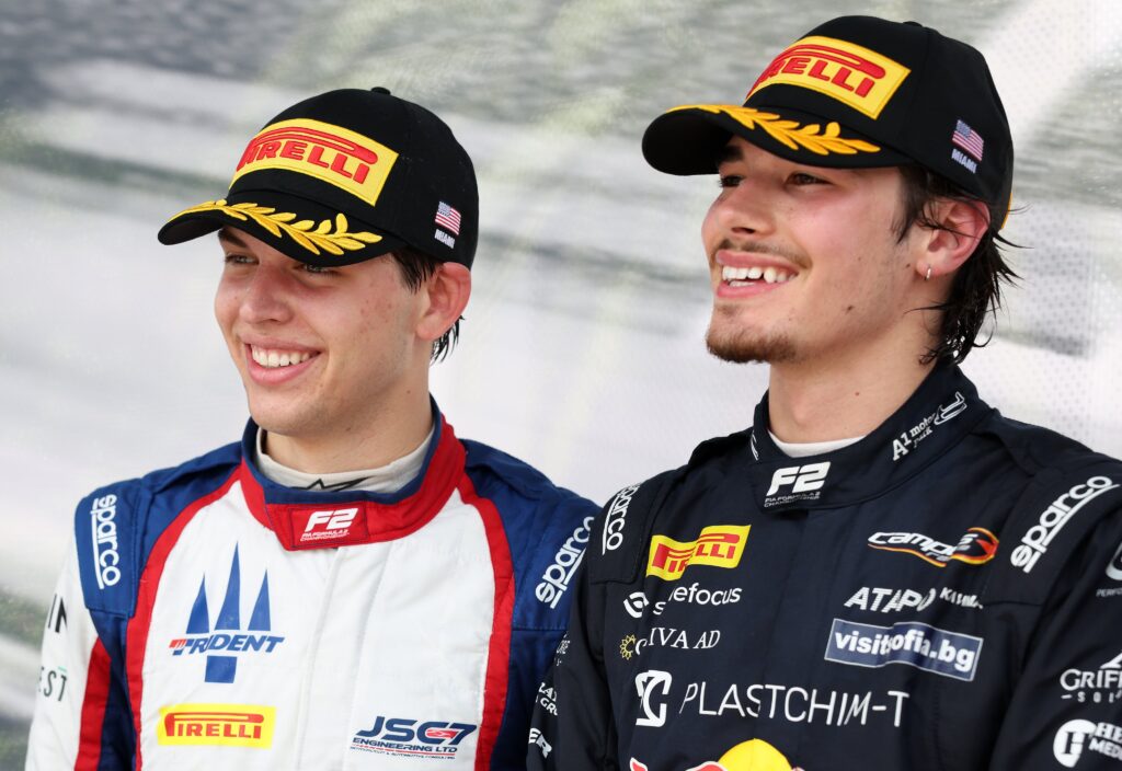 Laurens van Hoepen reflects on his thrilling 2026 Miami F2 Sprint Race battle, Trident progress and hopes before Sunday’s Feature Race.