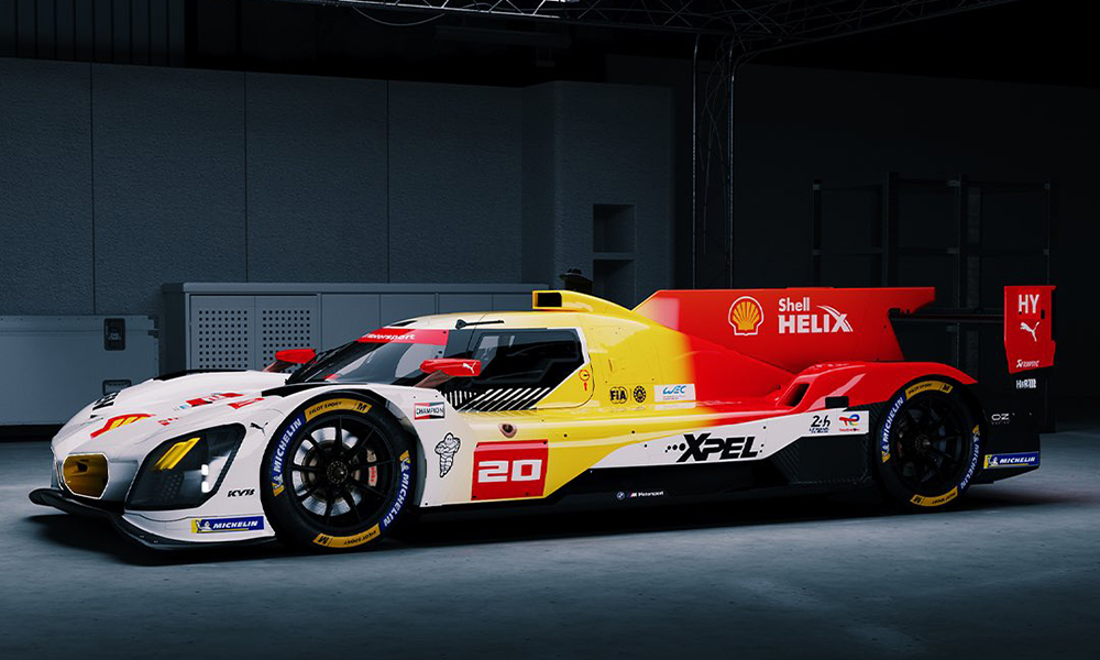 BMW Team WRT reveals a bold Shell Helix livery for its No. 20 BMW M Hybrid V8 ahead of the 24 Hours of Le Mans.