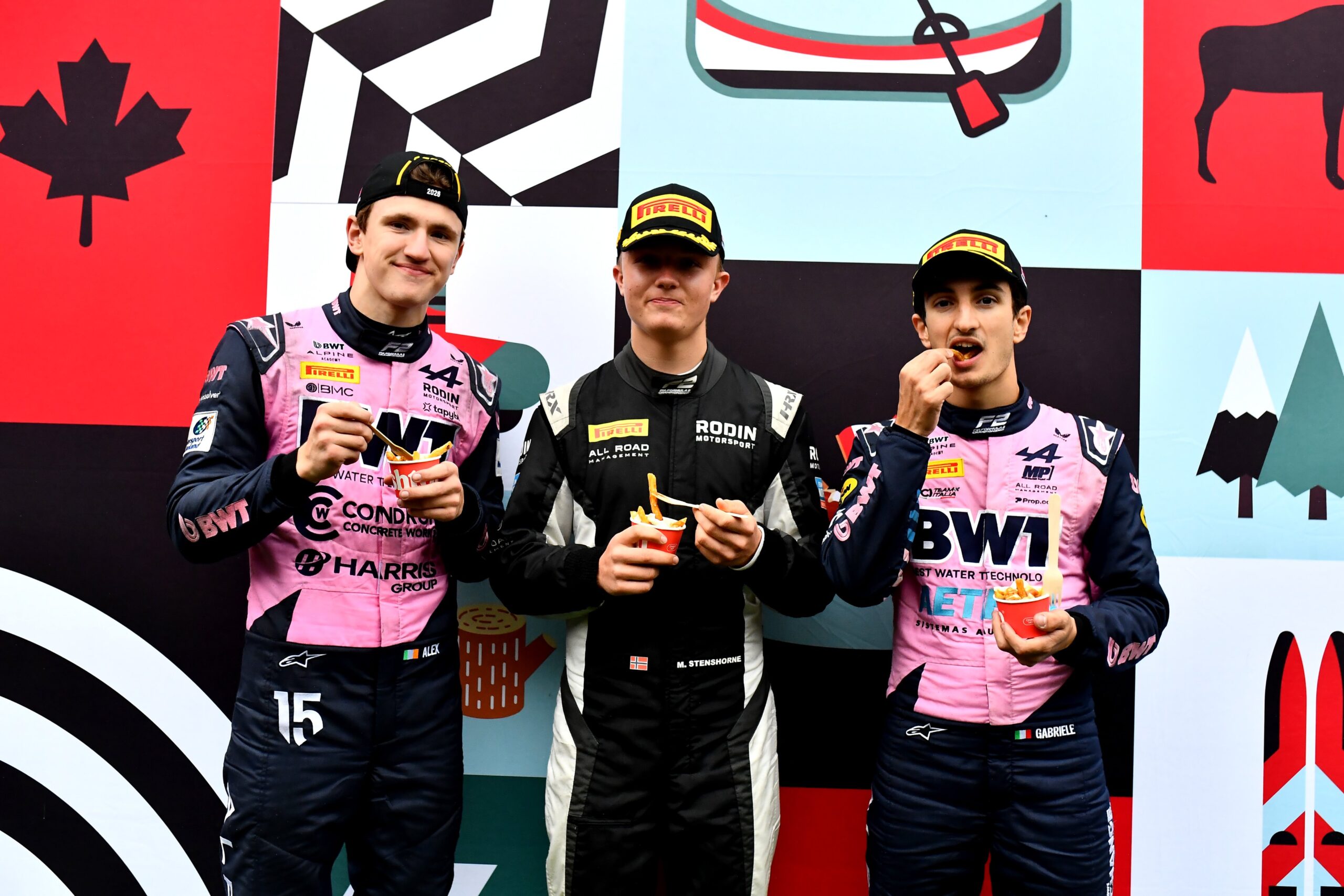 Minì extends F2 Championship lead after chaotic Canadian GP Feature Race as MP Motorsport moves ahead in Teams’ standings.