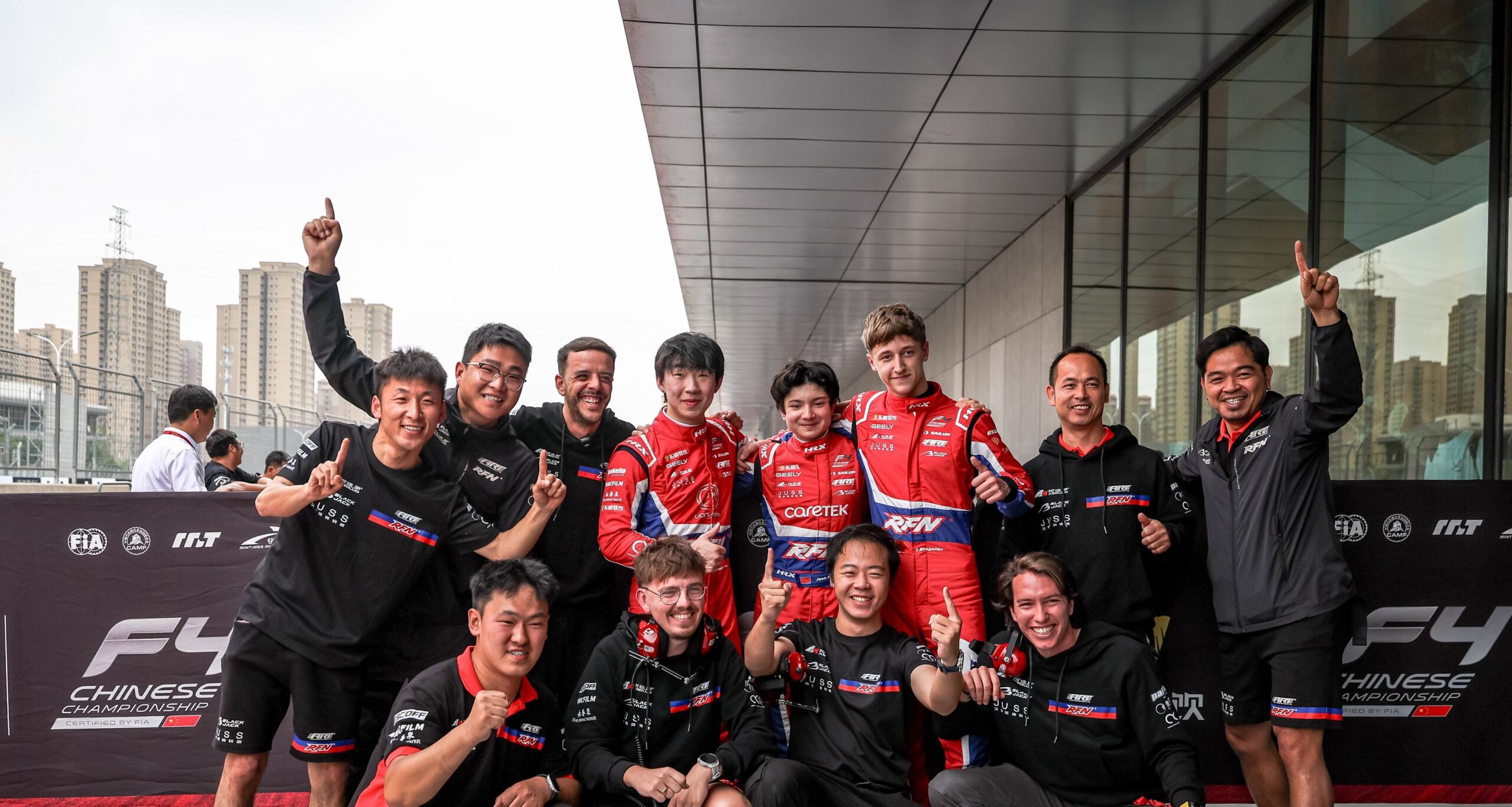 Chan survives two Tianjin DNFs to keep the Chinese F4 lead as Zhao takes two wins and Shagaliev closes in.