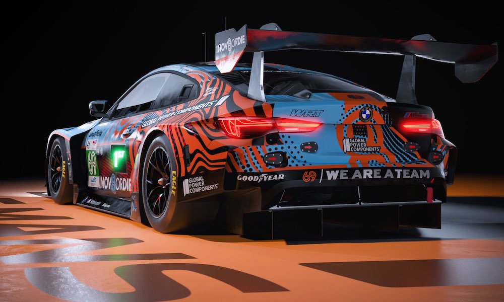 BMW reveals a retro Le Mans livery for the No. 69 M4 GT3 EVO, celebrating its McLaren F1 GTR and V12 LMR heritage.