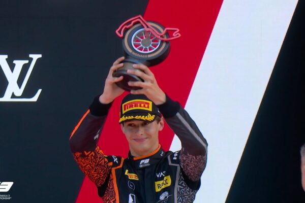Del Pino was promoted to P2 in the 2026 F3 Monaco Sprint Race, underly his consistency at the start of the 2026 F3 season.