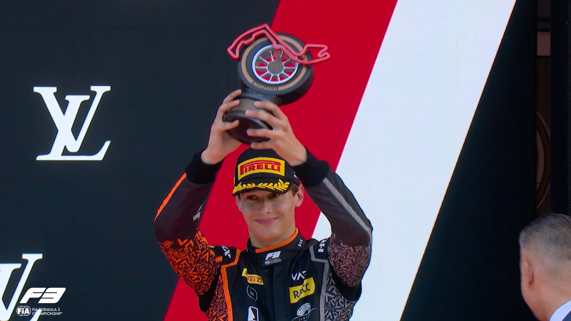 Del Pino was promoted to P2 in the 2026 F3 Monaco Sprint Race, underly his consistency at the start of the 2026 F3 season.