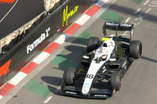 Brando Badoer beats pole-sitter Théophile Naël to 2026 Monaco F3 Feature Race victory after a strong start and controlled drive.