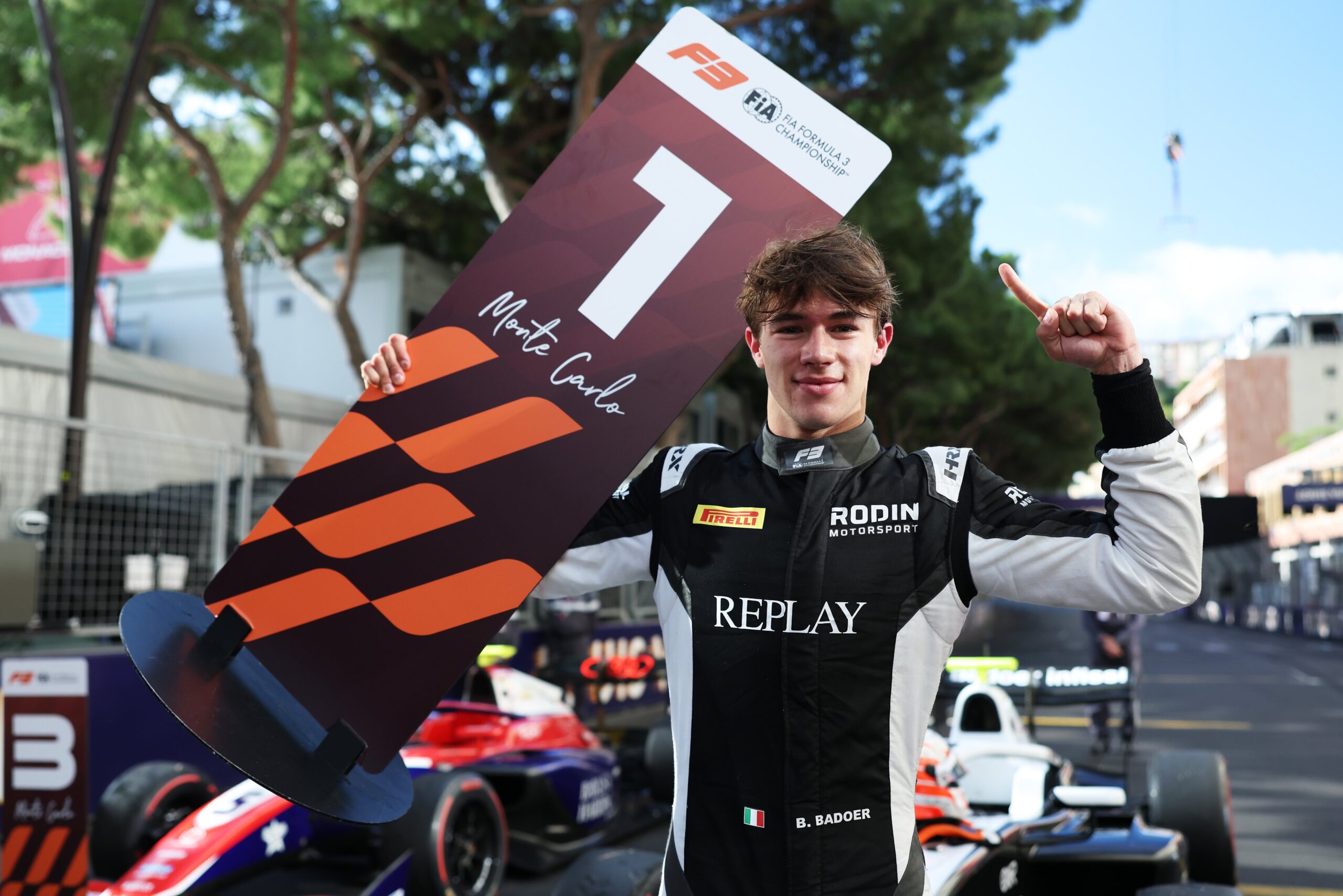 Badoer 2026 F3 Monaco GP Feature Race win