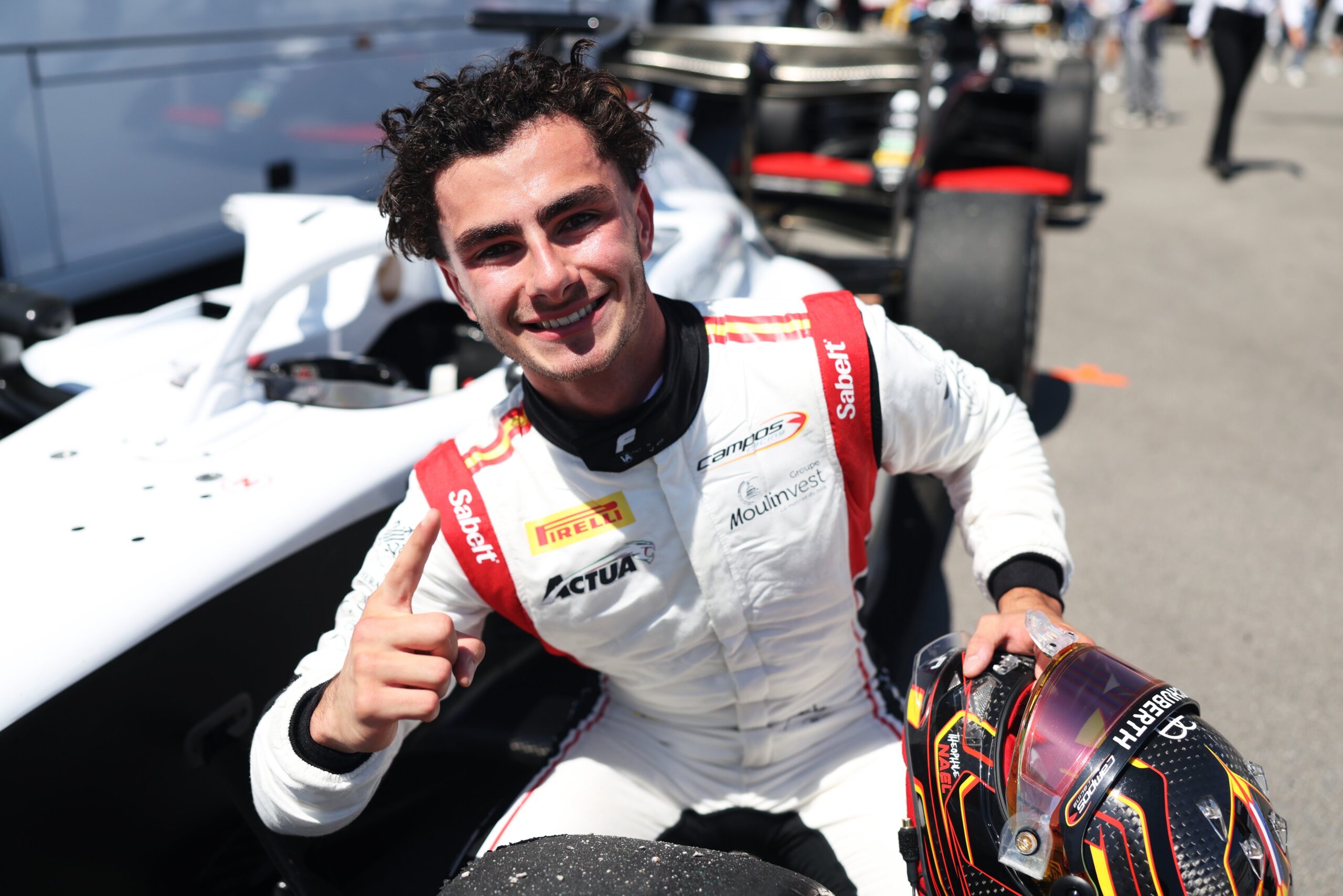 Naël reflects on securing his third consecutive FIA F3 pole position in the 2026 F3 Barcelona Qualifying session.