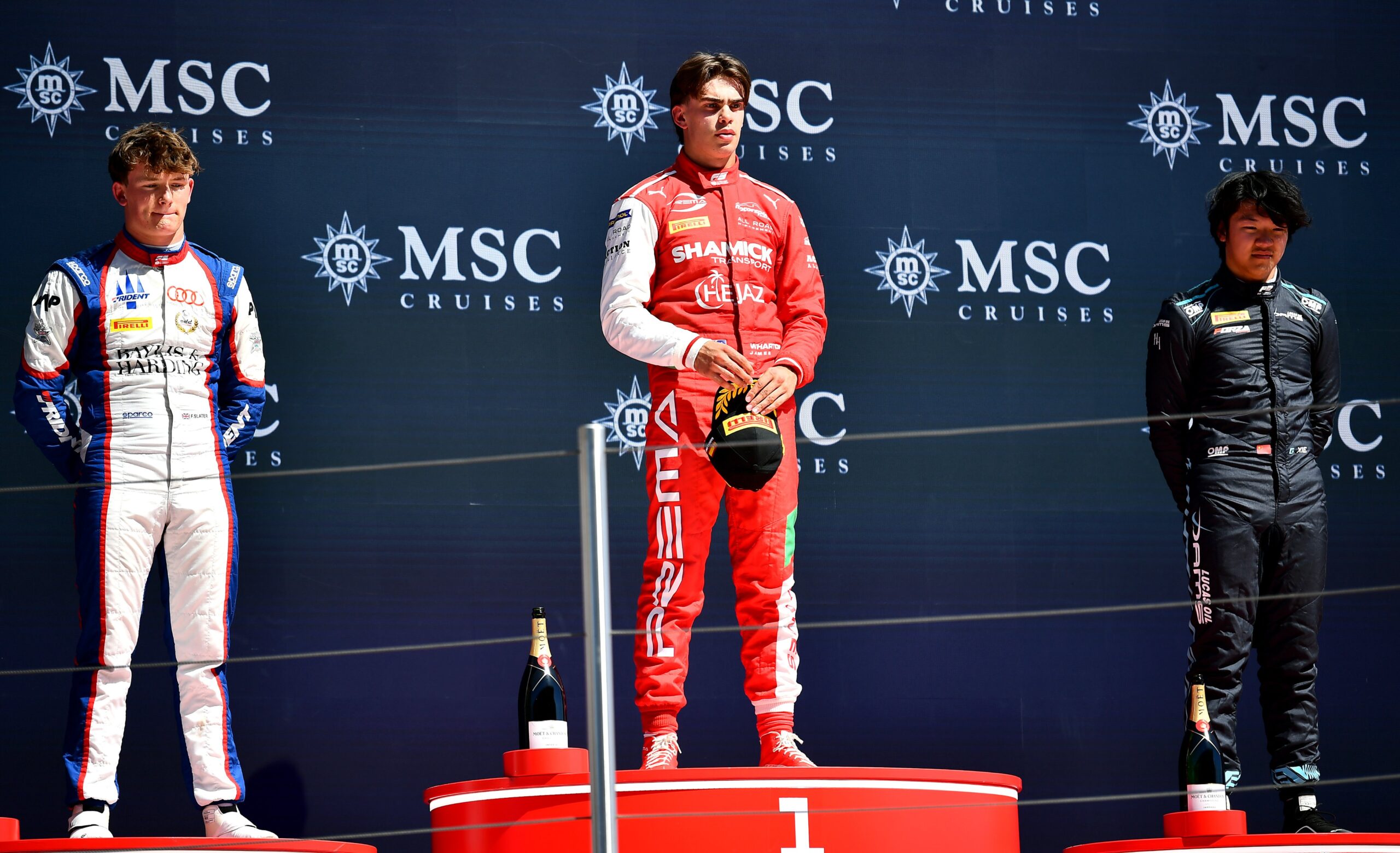 Freddie Slater drew level with Ugo Ugochukwu in the 2026 F3 standings as James Wharton surged up the order with victory in Barcelona