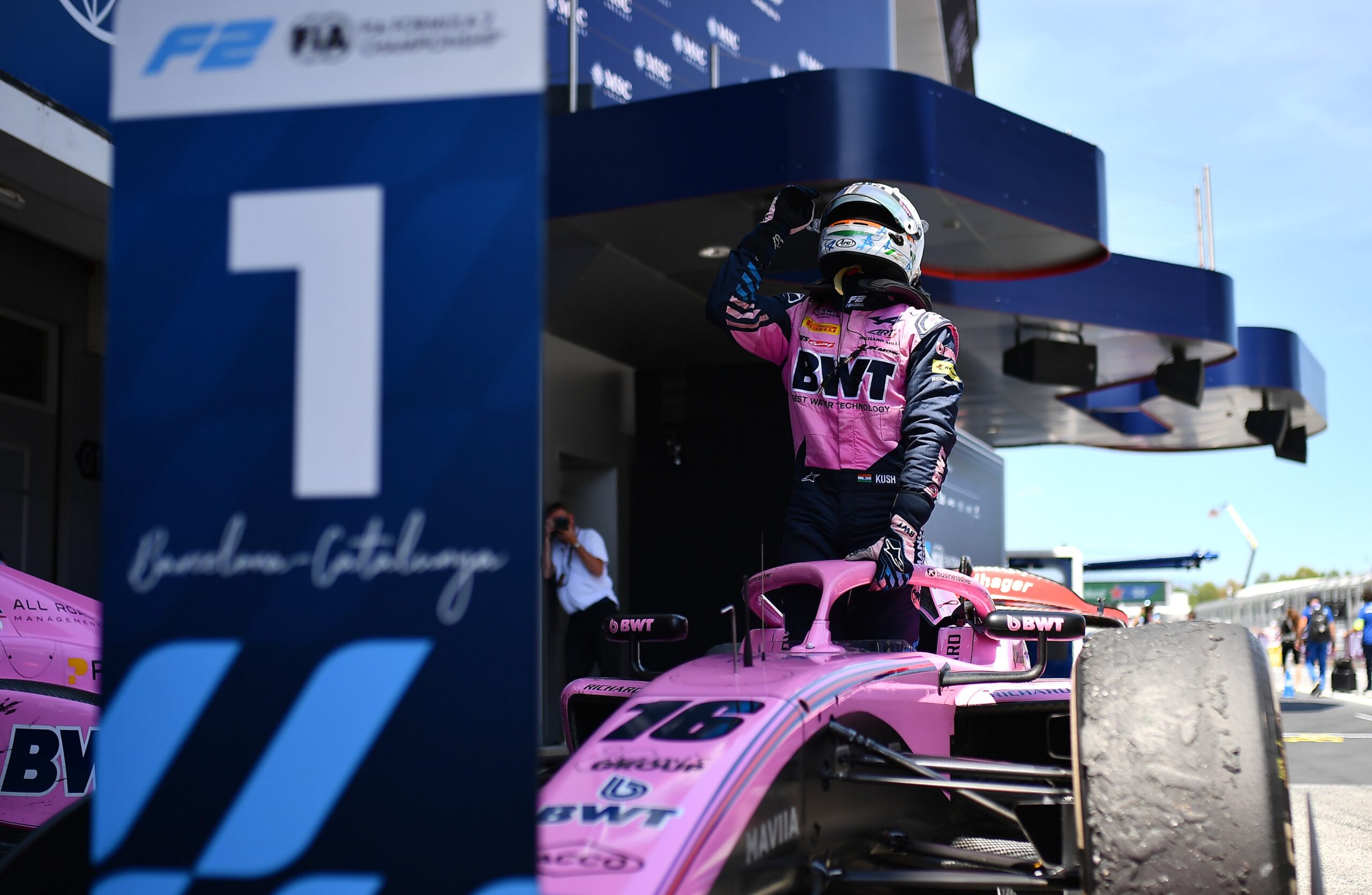 Maini claimed his first F2 win of the season in Barcelona, crediting ART for helping him rediscover his enjoyment of racing.