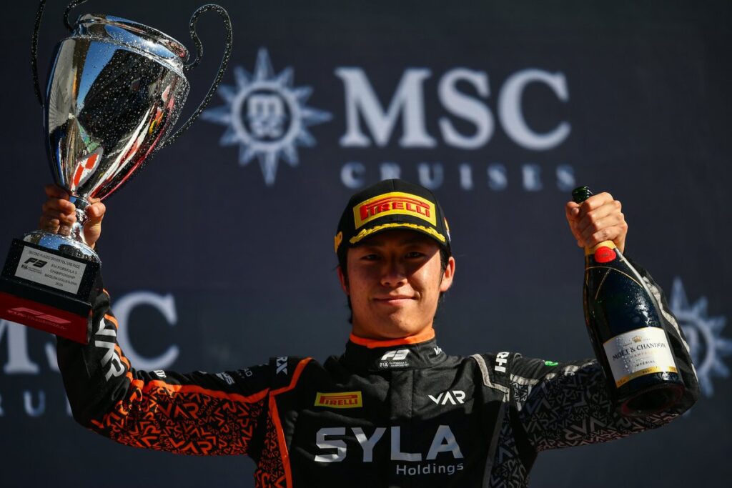 Yamakoshi claimed his maiden FIA Formula 3 (F3) podium in the 2026 Barcelona Round Feature Race, after a strong run across the weekend.