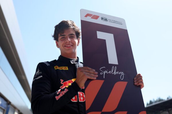 Rivera claimed his maiden FIA F3 Sprint Race victory at the 2026 F3 Spielberg Round, crediting the support from Campos and Red Bull.