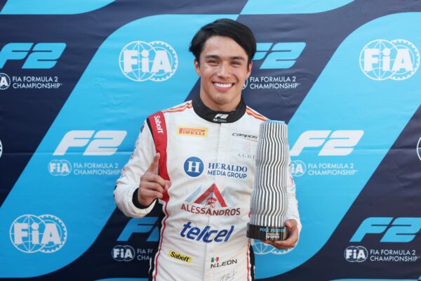 León becomes the first Mexican F2 polesitter after topping qualifying in Spielberg during the 2026 Austrian GP weekend for Campos.