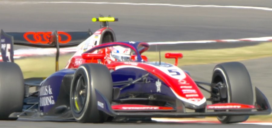 TRIDENT's Freddie Slater was a strong contender at the 2026 Silverstone F3 Free Practice session at the British GP.