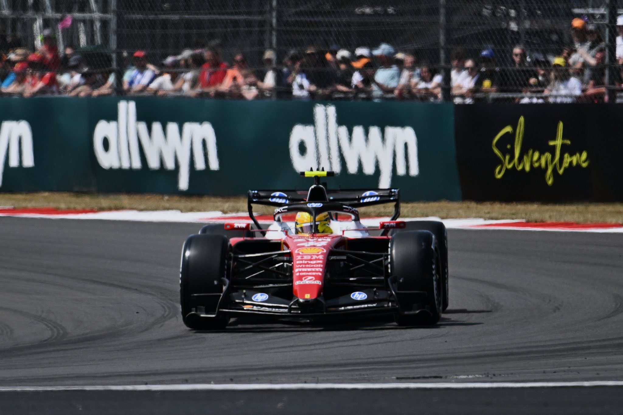 Ferrari at the 2026 British GP FP1