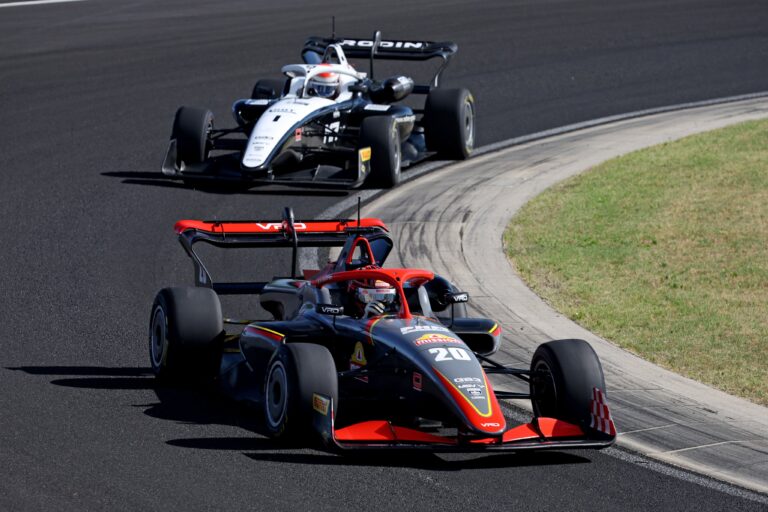 Martin Molnar and Nikita Bedrin claimed 2026 GB3 pole positions at the Hungaroring in Qualifying, with Bedrin setting a record-breaking lap.