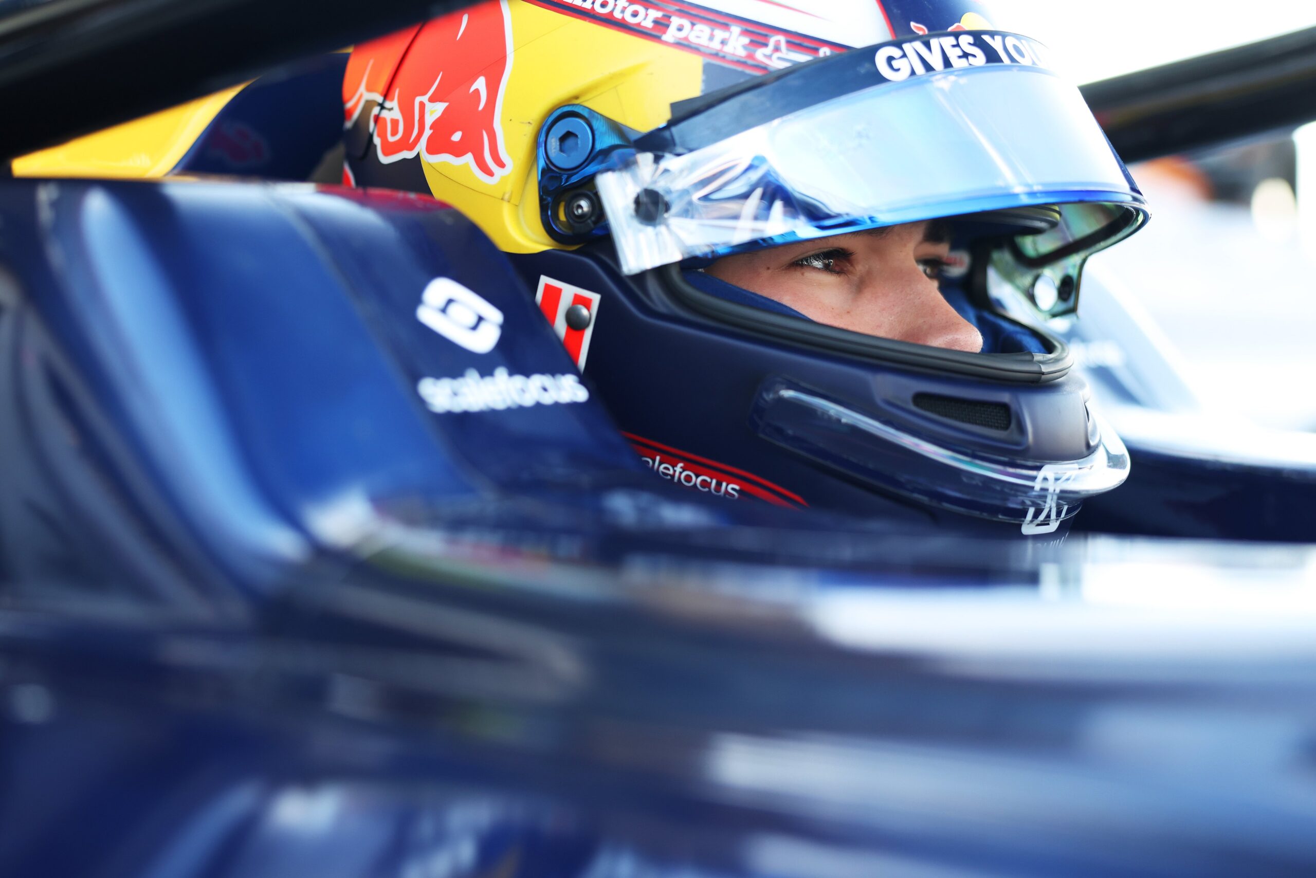 Tsolov claimed victory in the 2026 Formula 2 (F2) British GP Sprint Race, finishing ahead of Minì in second and Villagómez in third.