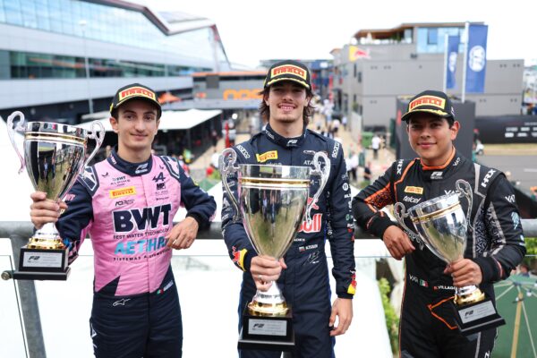 2026 F2 Championship standings after the British GP Sprint Race Nikola Tsolov moved into the 2026 F2 Championship lead after winning the British GP Sprint Race at Silverstone.