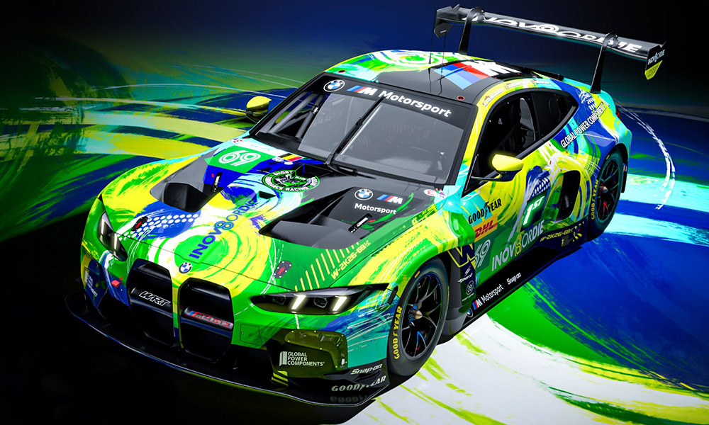 The No. 69 WRT BMW M4 GT3 EVO will carry a vibrant Brazil-inspired livery at this weekend’s 2026 FIA WEC round in São Paulo.