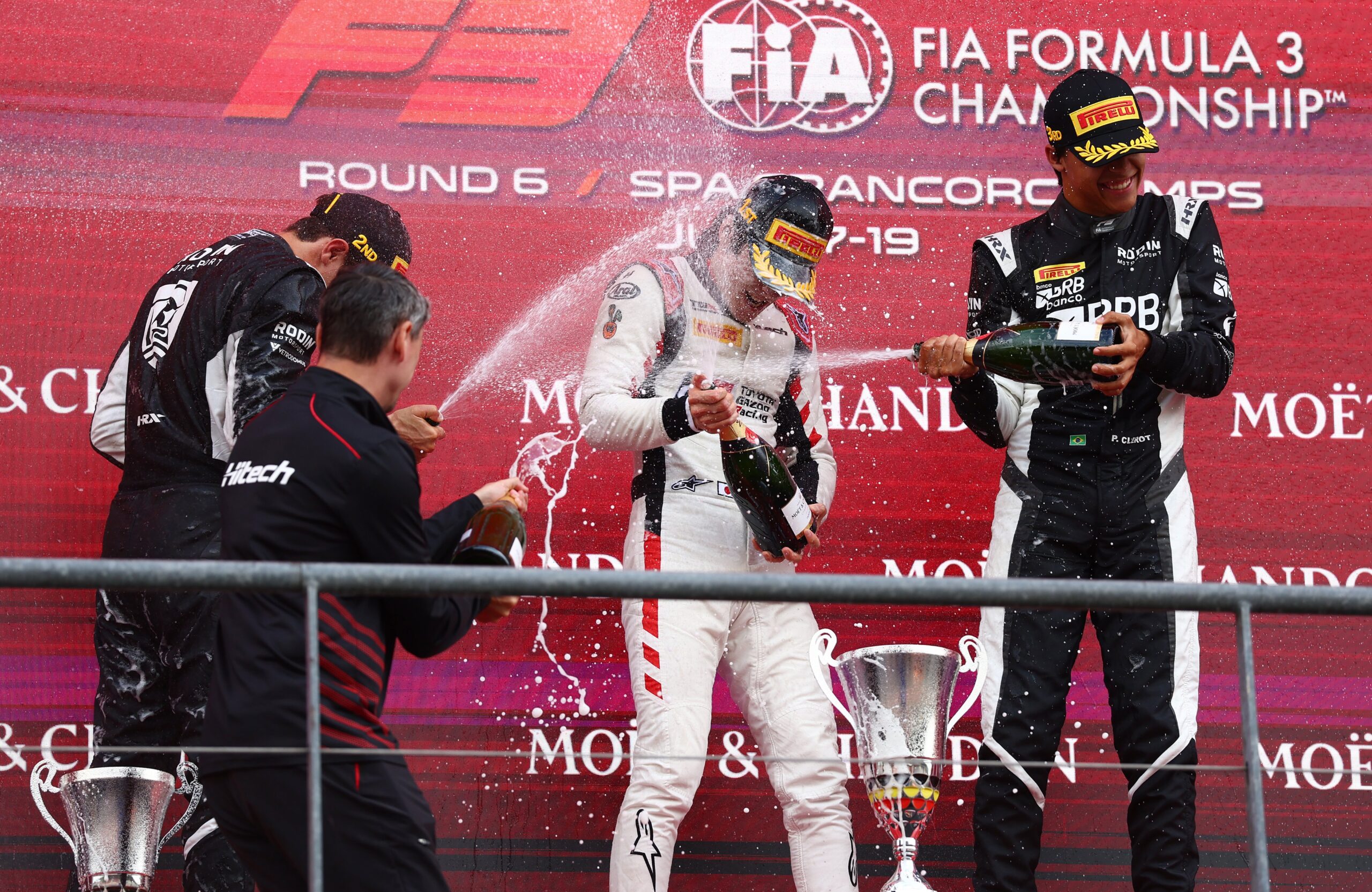 Ugochukwu retains the F3 lead at Spa as Nakamura wins and Rodin climbs to fourth in the Teams’ Championship after the Sprint race.