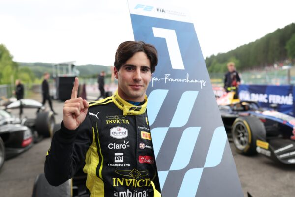 Câmara credits Invicta’s execution after winning a chaotic F2 Feature Race at the 2026 Belgian GP at Spa-Francorchamps.