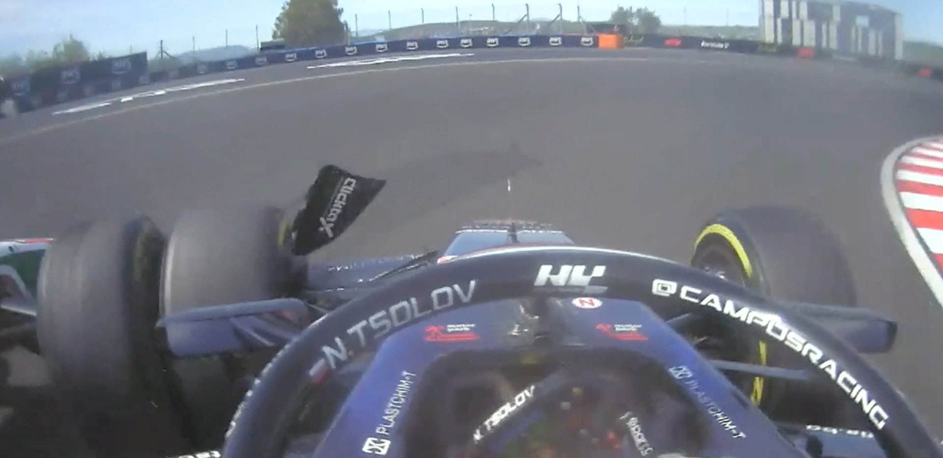 Nikola Tsolov has been handed a grid penalty for the 2026 F2 Hungarian GP Feature Race following a crash with Sebastian Montoya in the Sprint