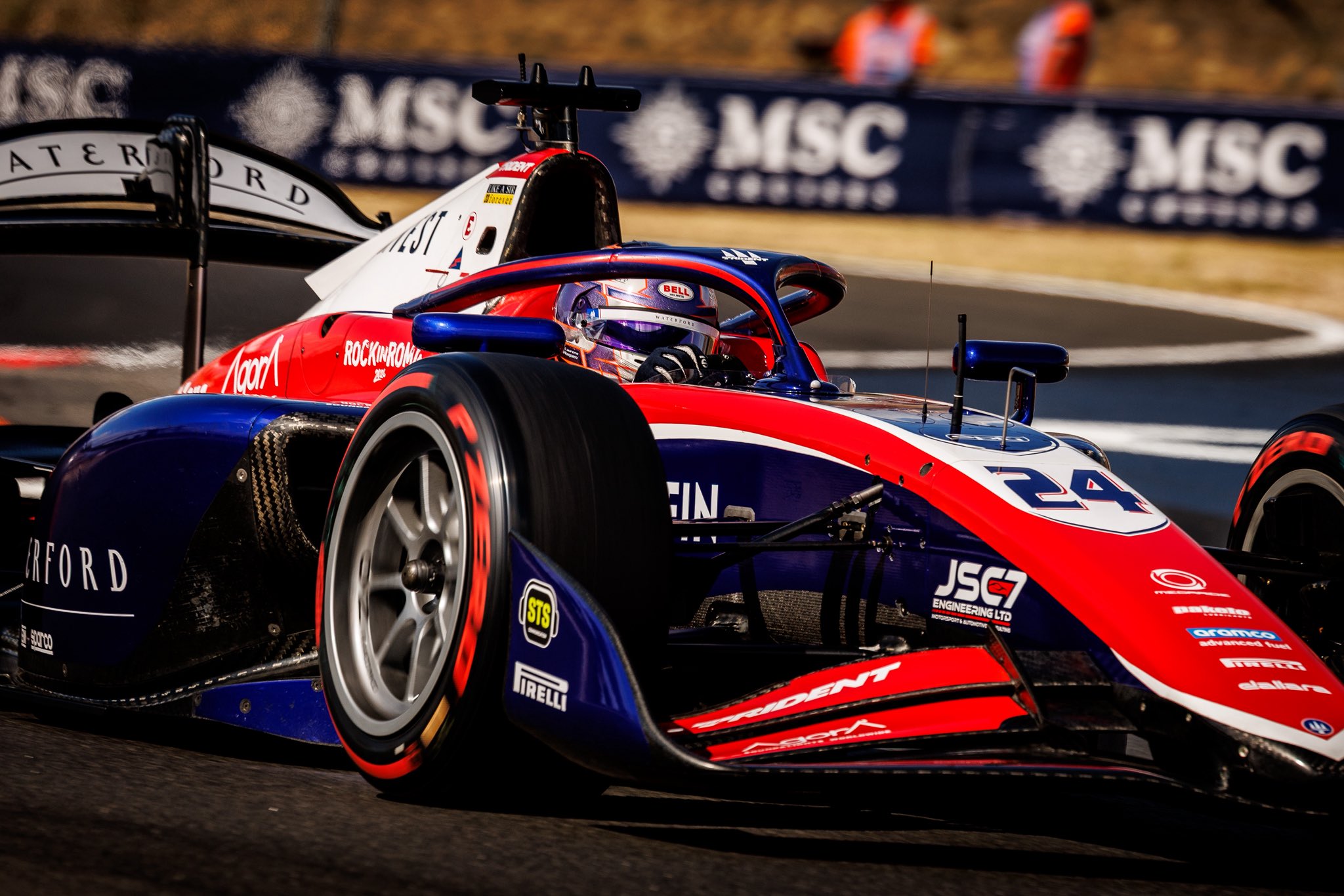 Laurens van Hoepen takes confidence from his F2 Sprint Race Hungarian GP podium as Trident targets more points in the Feature Race.