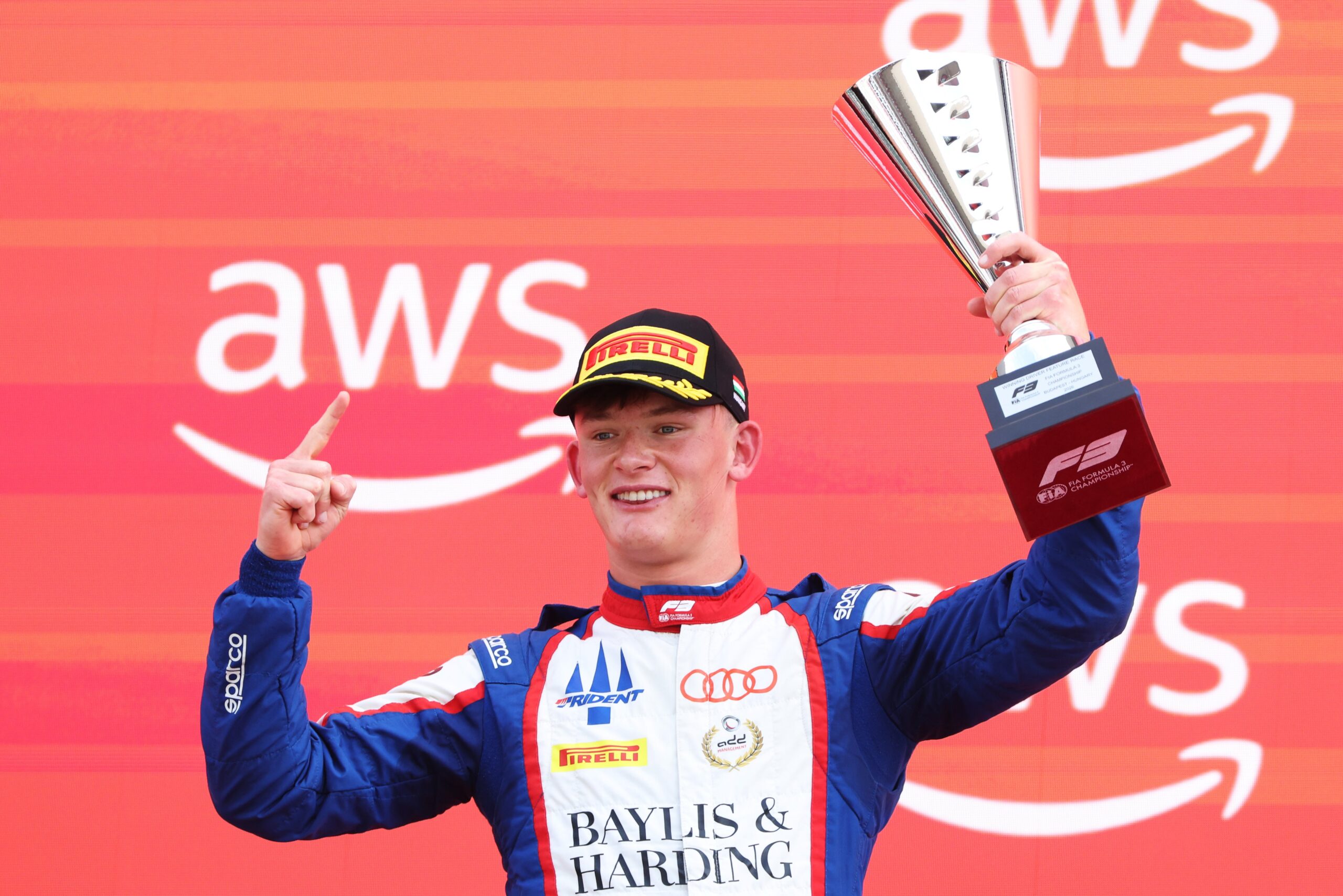 Slater claimed his maiden FIA F3 victory in Budapest, holding off Ugochukwu to take the Drivers’ Championship lead.