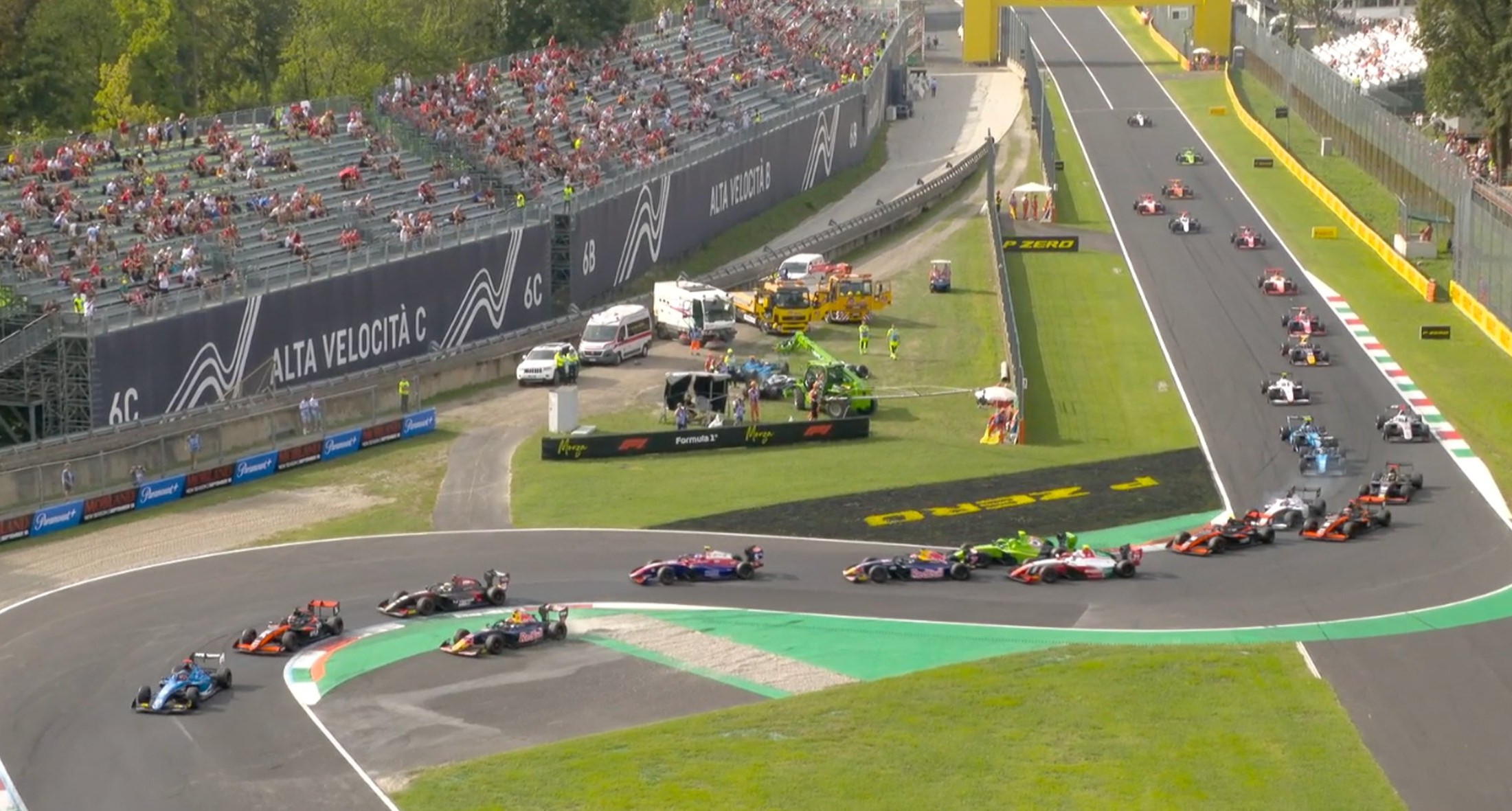 The Sprint Race saw Taito Kato claim his maiden F3 victory in the Italian GP Sprint Race. See the full results here.