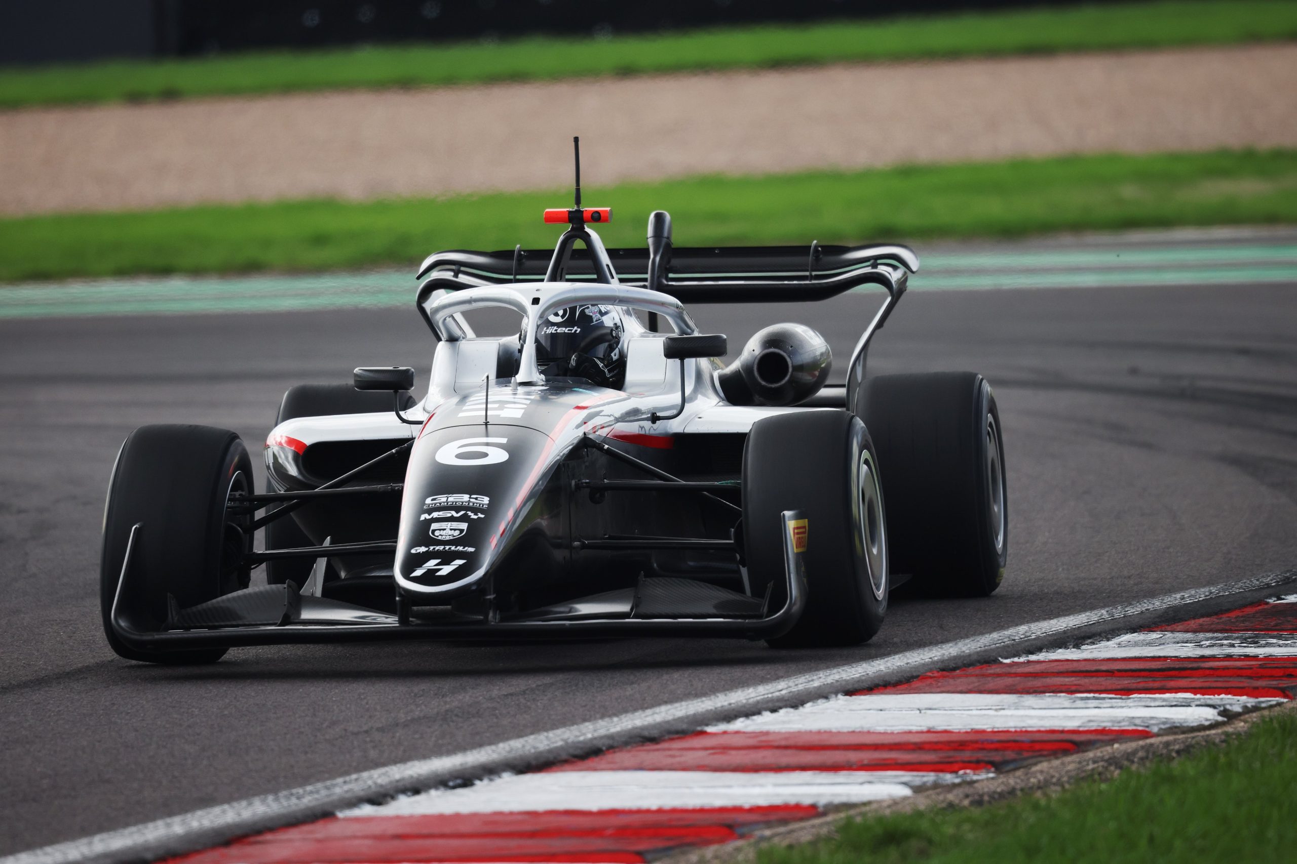Deagen Fairclough plans to attack Nikita Bedrin at Donington after claiming Race 2 pole and setting a new GB3 lap record.