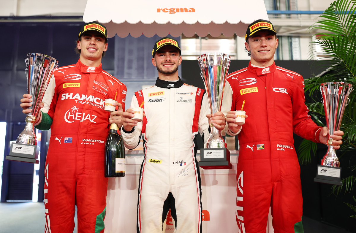 Slater leads Ugochukwu by 12 points after the Madrid F3 Sprint as Naël wins and Campos extends its Teams’ Championship advantage.