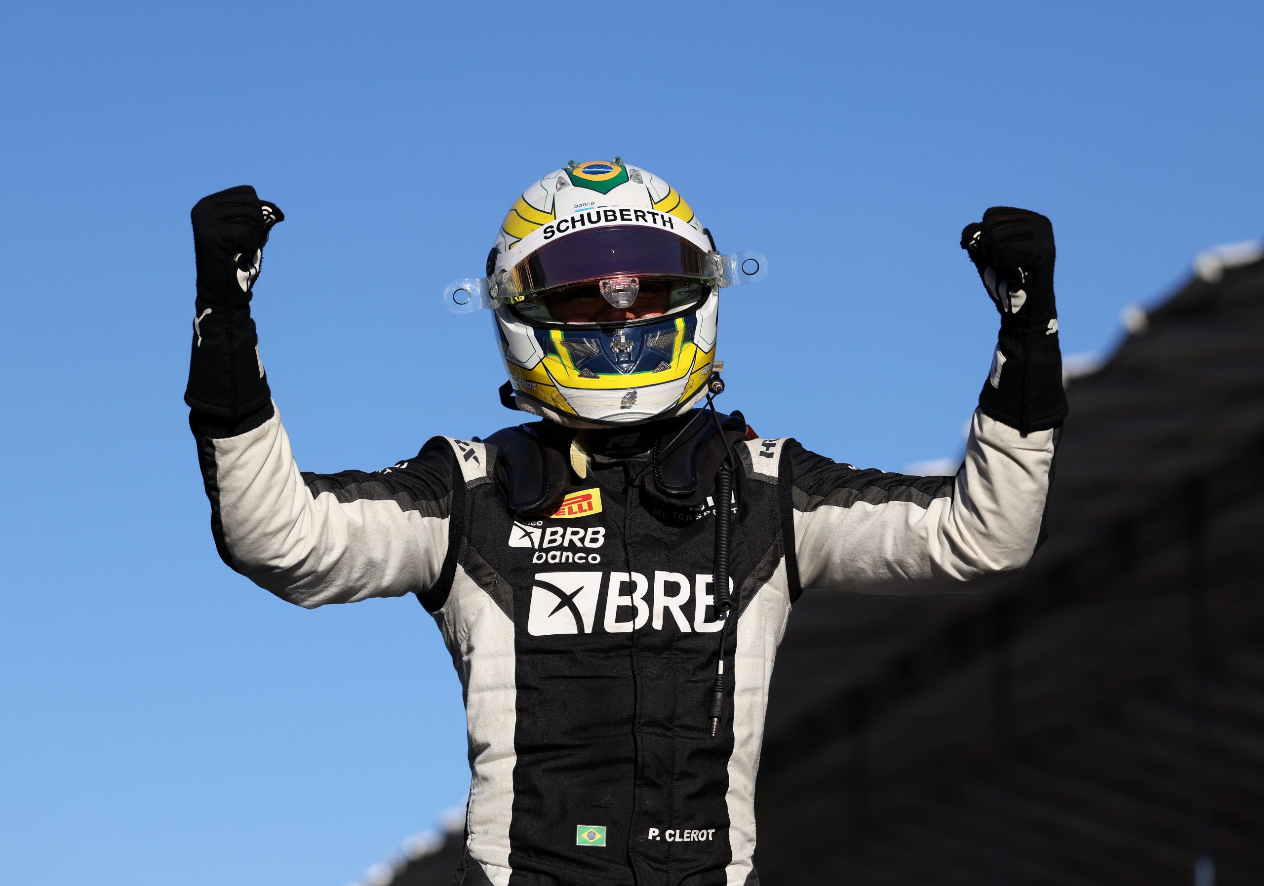 Clerot claimed his maiden FIA F3 victory in Feature Race 1 at Madrid, reflecting on his win and the emotional podium.