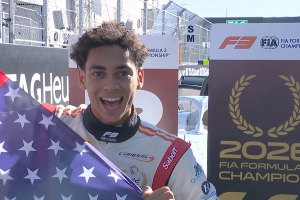 Campos Racing's Ugo Ugochukwu sealed the 2026 F3 Driver's Championship title in Madrid after a strong Feature Race 2 at the Spanish GP.
