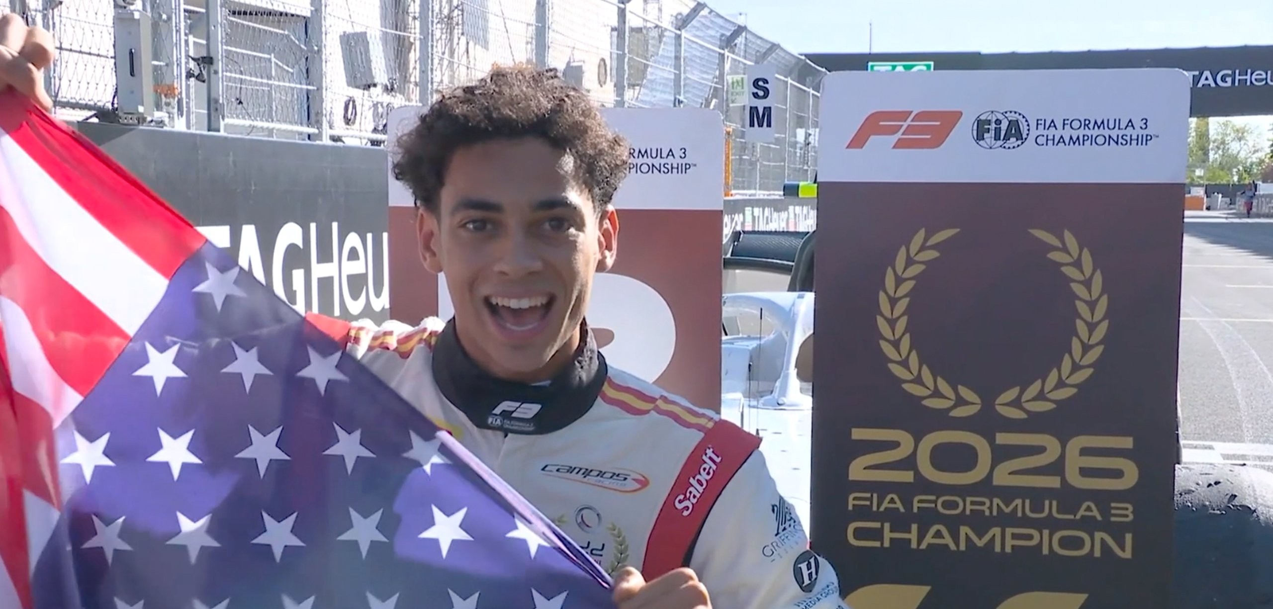 Campos Racing's Ugo Ugochukwu sealed the 2026 F3 Driver's Championship title in Madrid after a strong Feature Race 2 at the Spanish GP.