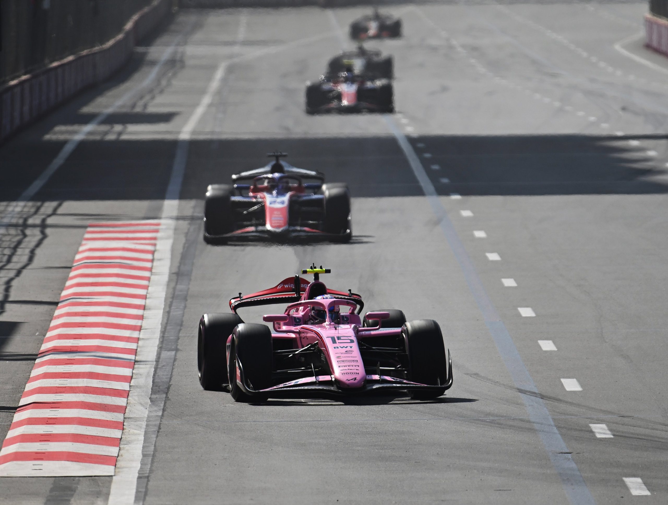 Following pole position for Feature Race 1 at the 2026 F2 Azerbaijan GP round, Alex Dunne qualified 2nd on the grid for Feature Race 2.