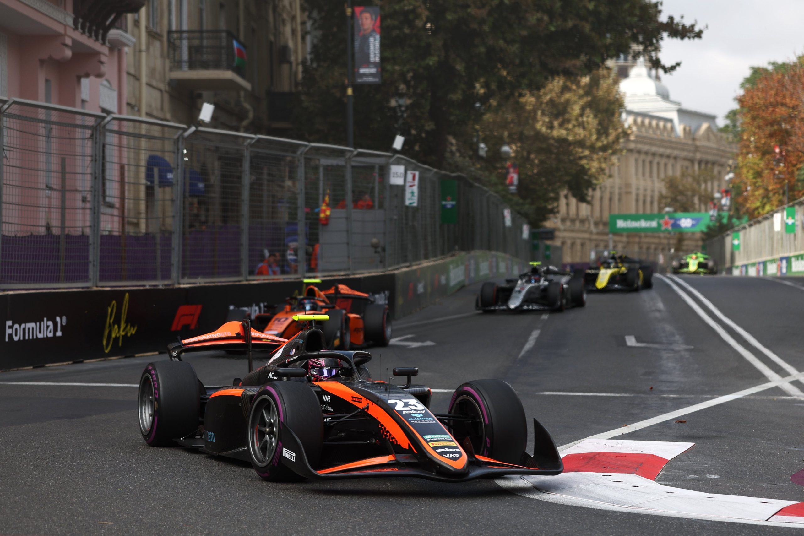 F2 2026 Baku round Feature Race 2
